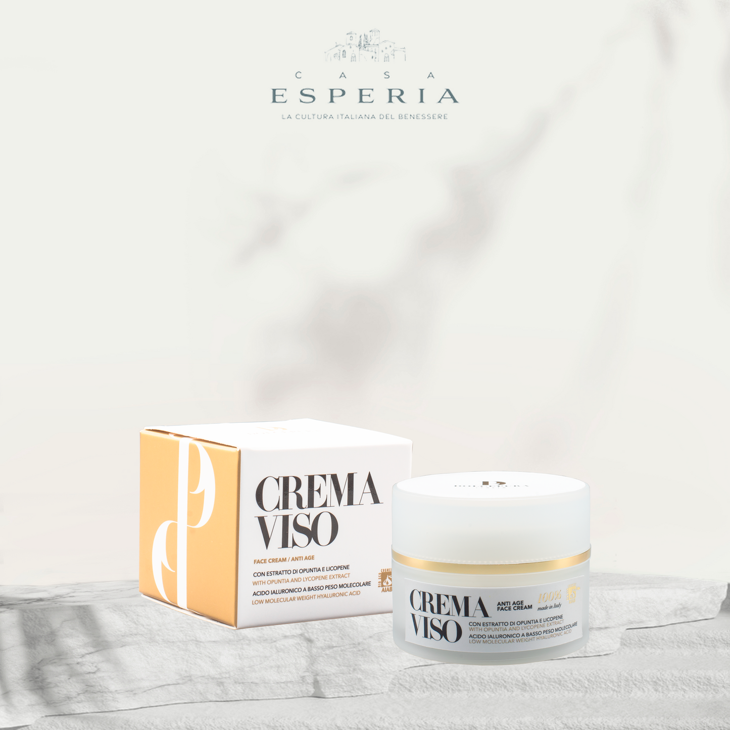 Крем для ОБЛИЧЧЯ «LA CURA» DolcePura (з екстрактом опунції, лікопіном і низькомолекулярною гіалуроновою кислотою). Органічне та рослинне походження